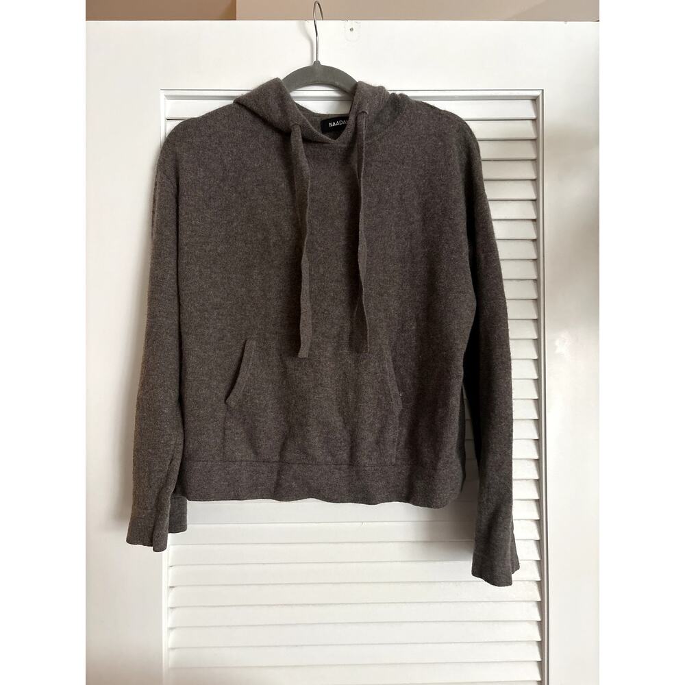 Naadam Cashmere Hoodie Timber Gray Size S Pre-Owned Excellent